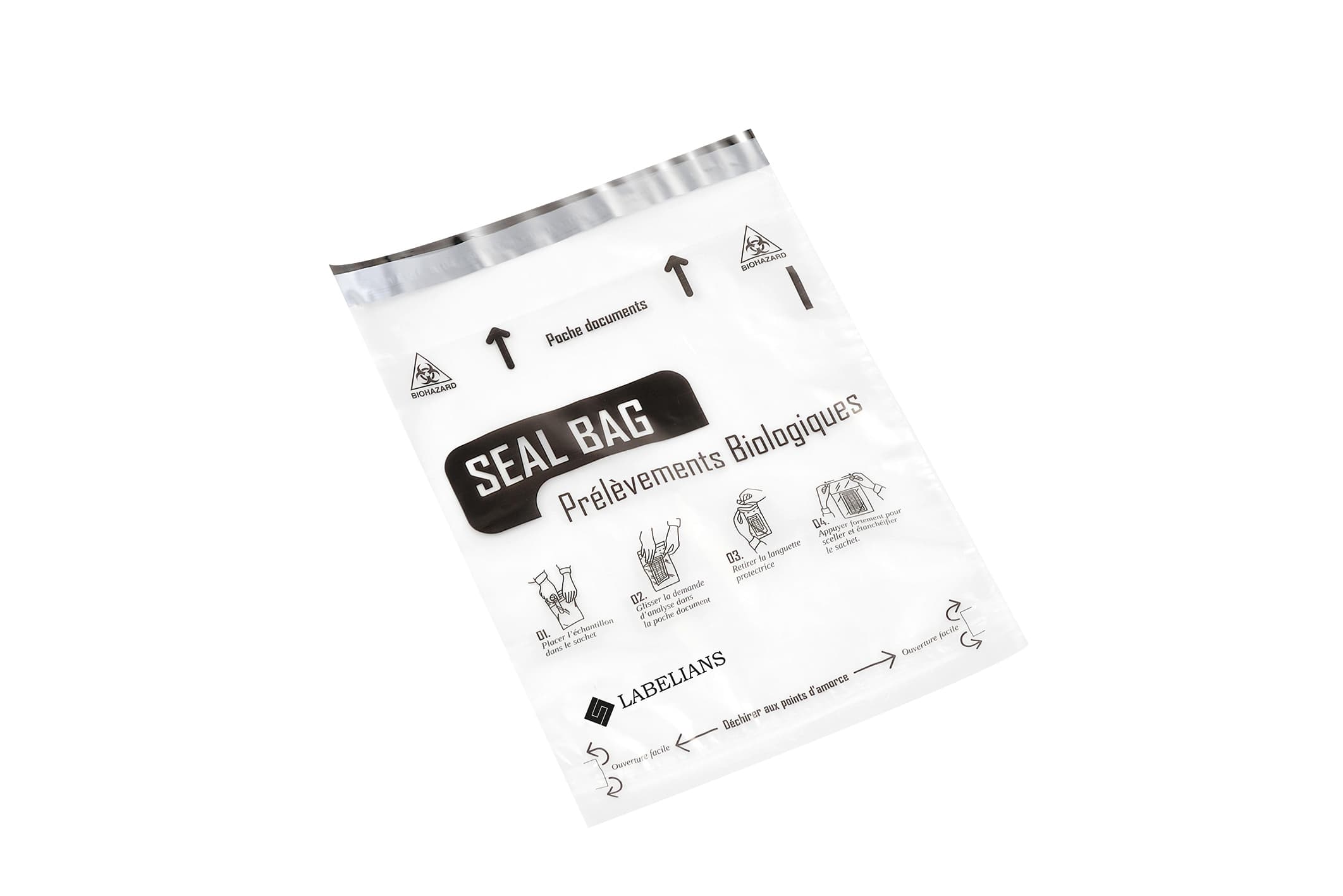 Sachet double poche Sealbag S 176x270mm