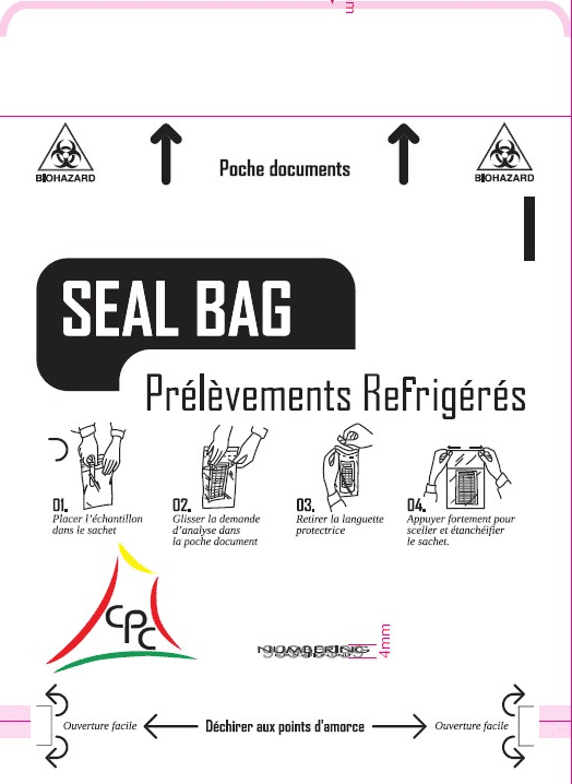 Sachet Sealbag personnalisé