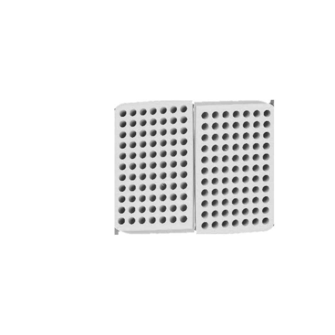 Portoir biomousse pour 75 tubes (pour SODILOCK65 il faut placer 2 biomousses pour obtenir les 2 x 75 = 150 cavités)