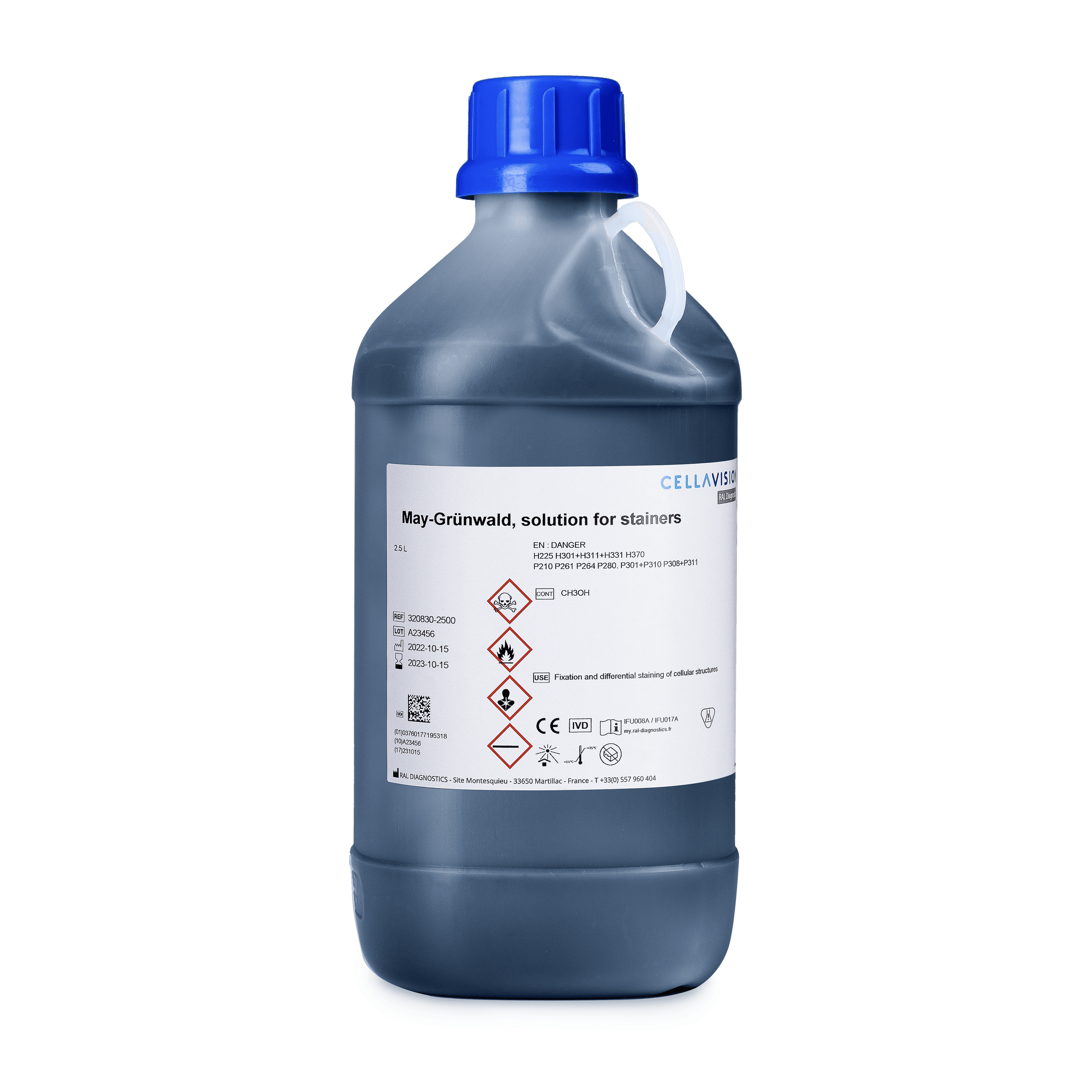 May-Grünwald solution pour automate RAL Diagnostics,