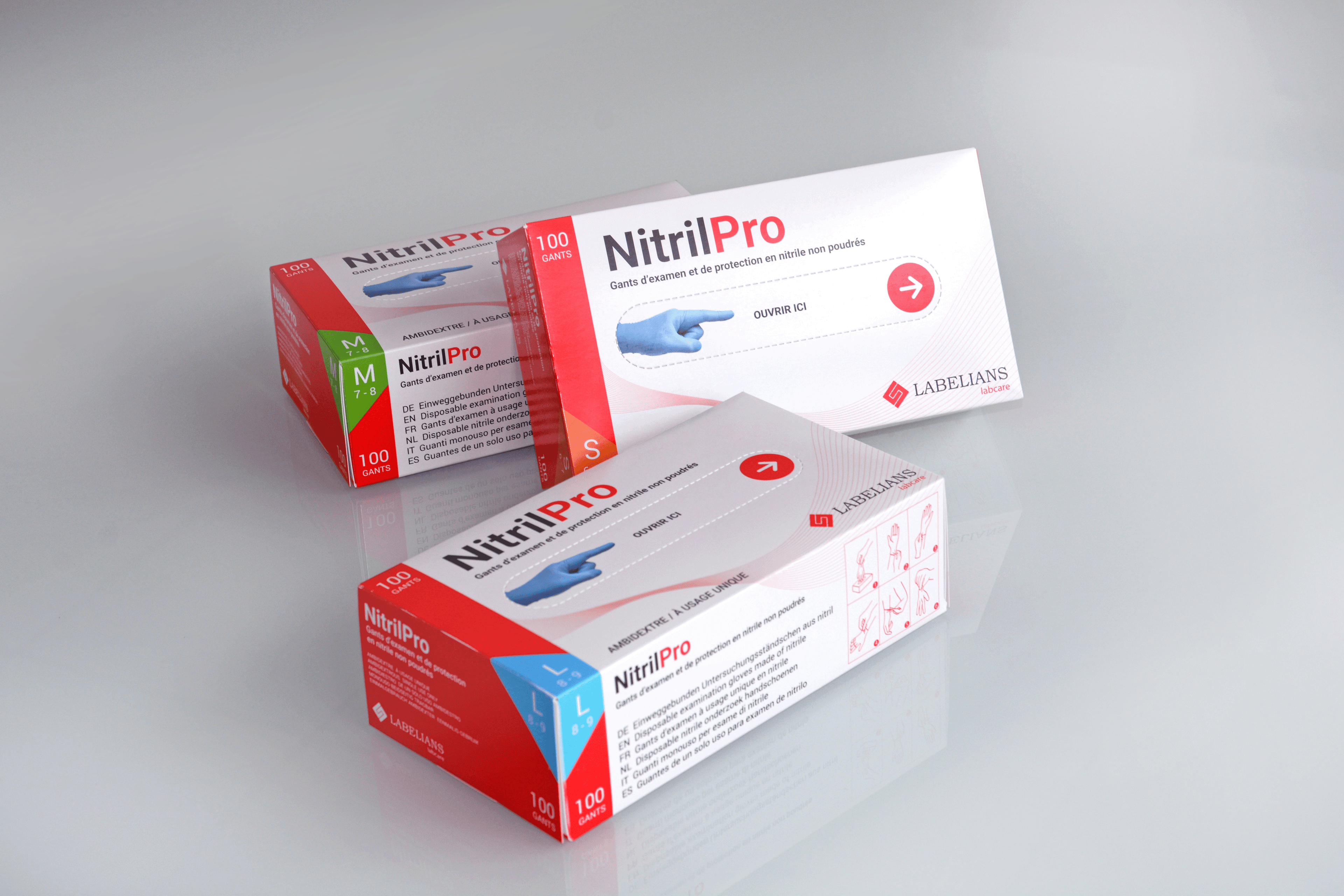 Gant en nitrile Labelians non poudré